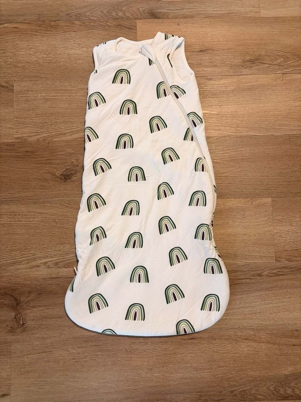 Kyte BABY Printed Sleep Bag 1.0 Tog - Aloe Rainbow - Size S